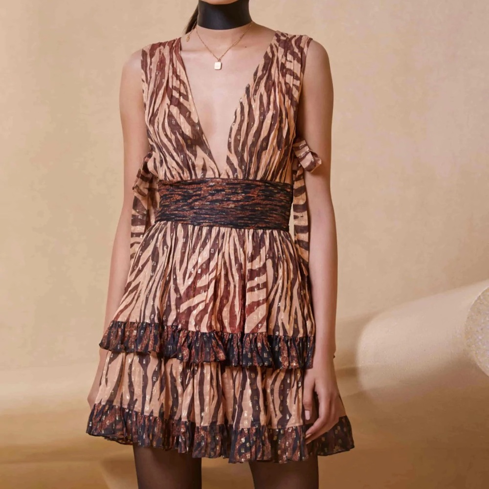 ROCOCO SAND SHORT DRESS XS